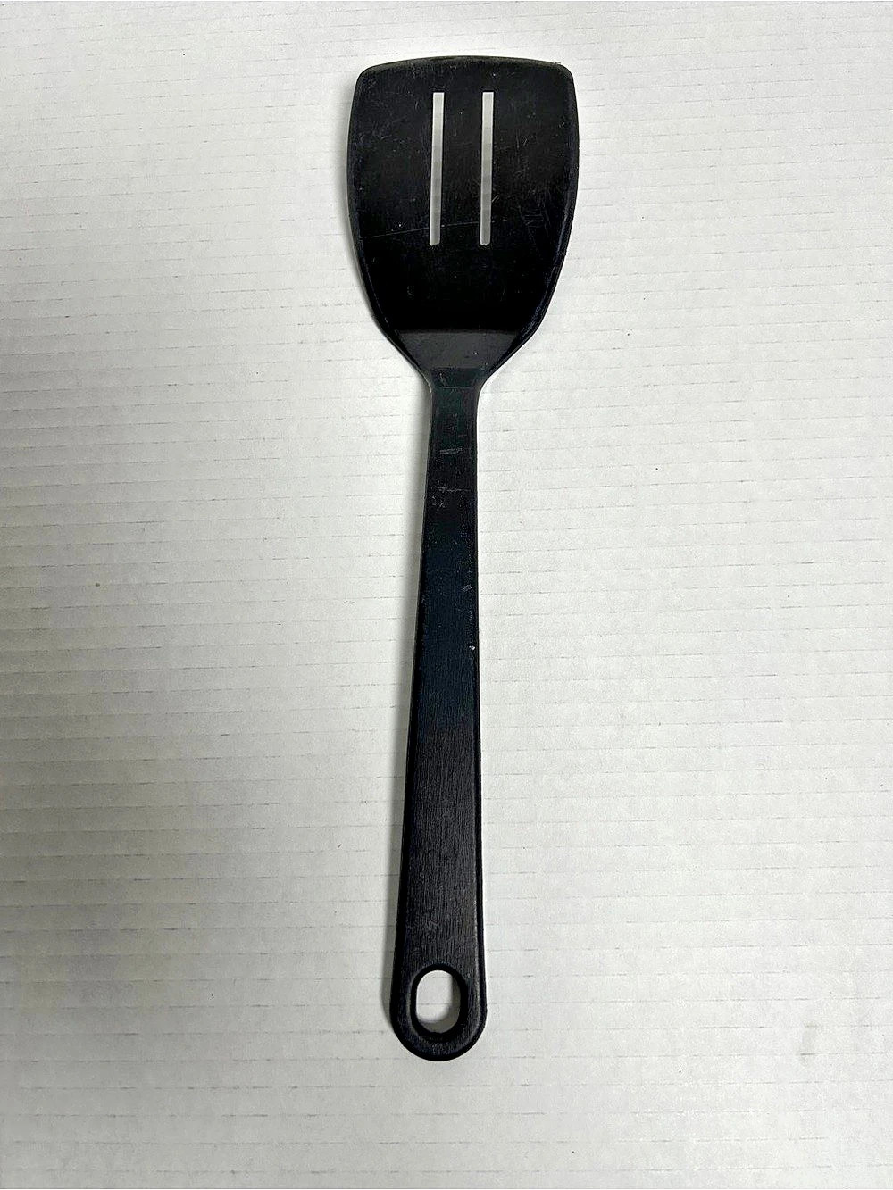 Vintage Tailor Made Black 2 hole Slotted Spatula